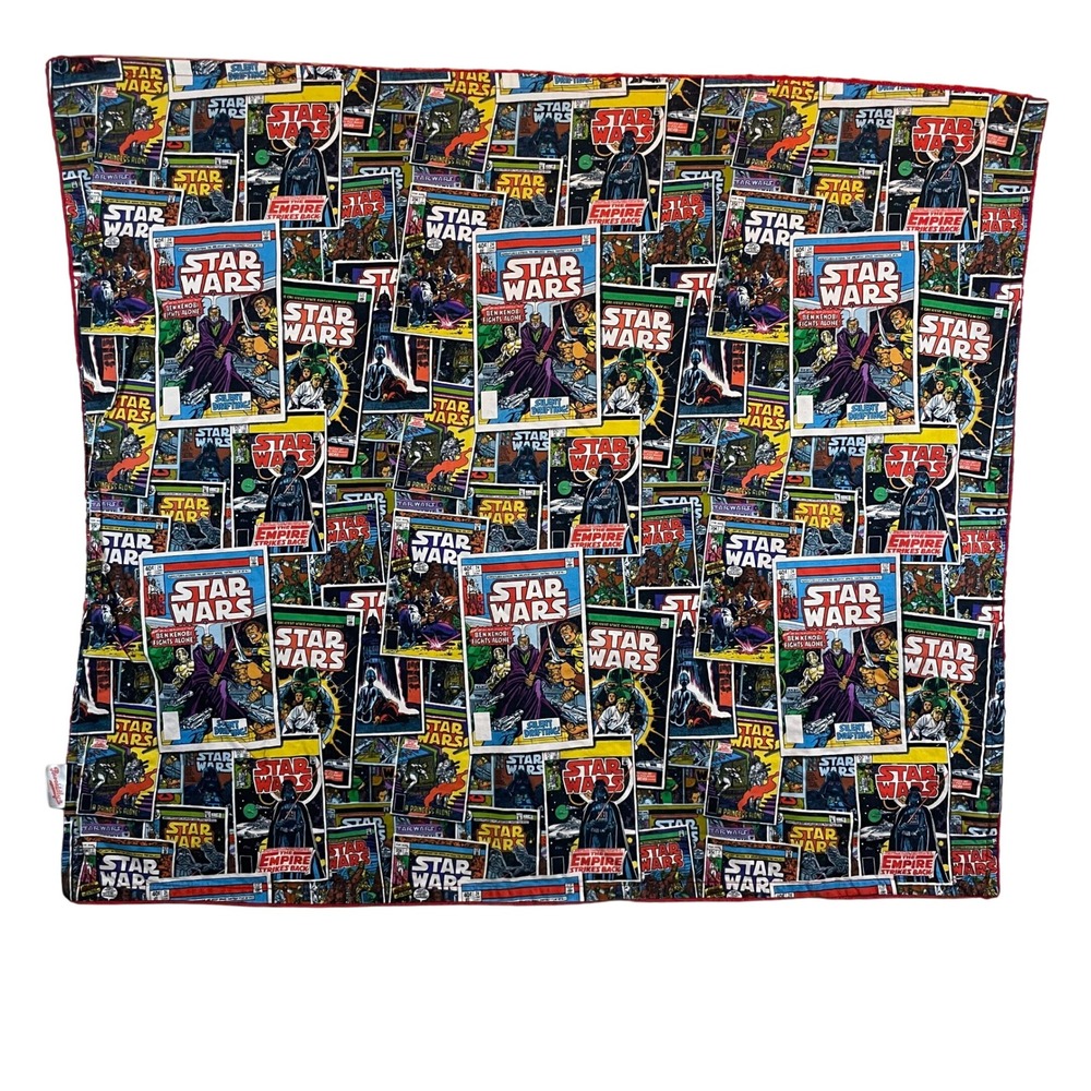 Brookidlyn Star‎ Wars Comic Book Minky Blanket Throw Fleece